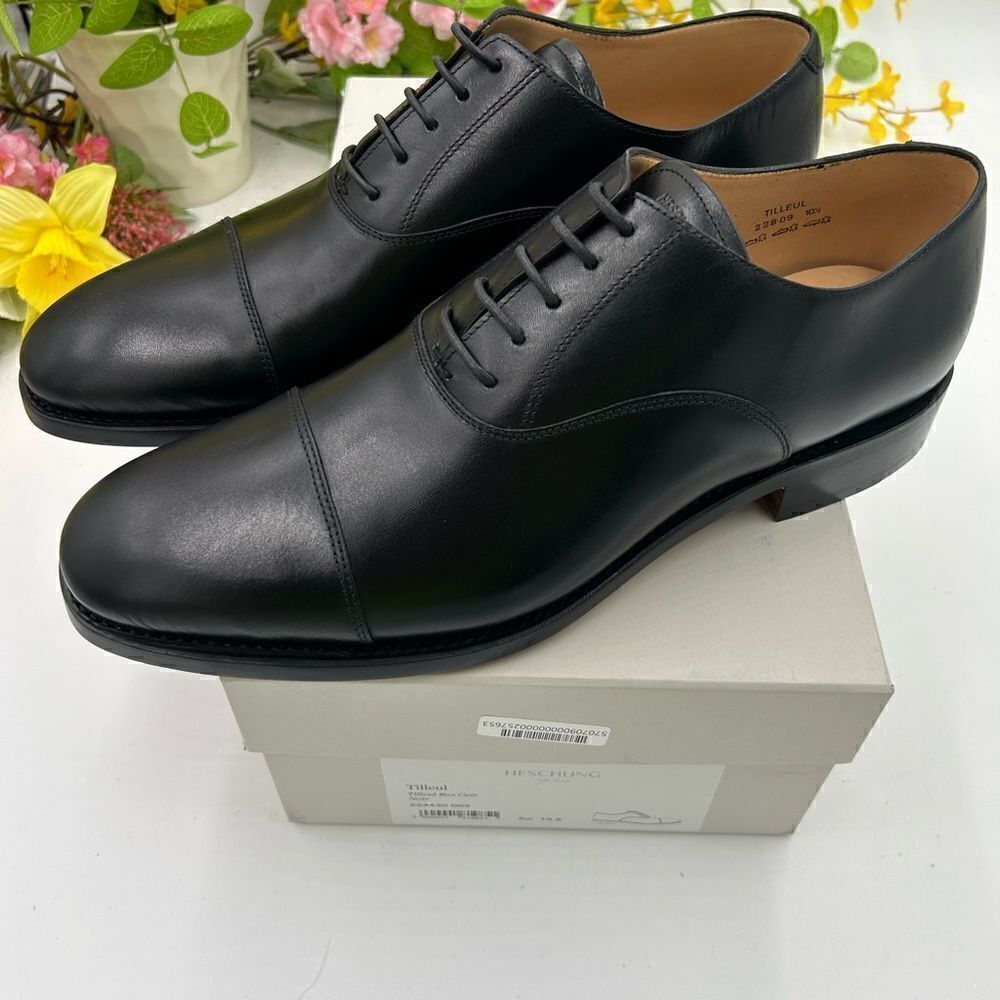 Men’s Heschung 1934 Tilleul leather lace ups  size 10.5 Goodyear sole - Picture 4 of 9